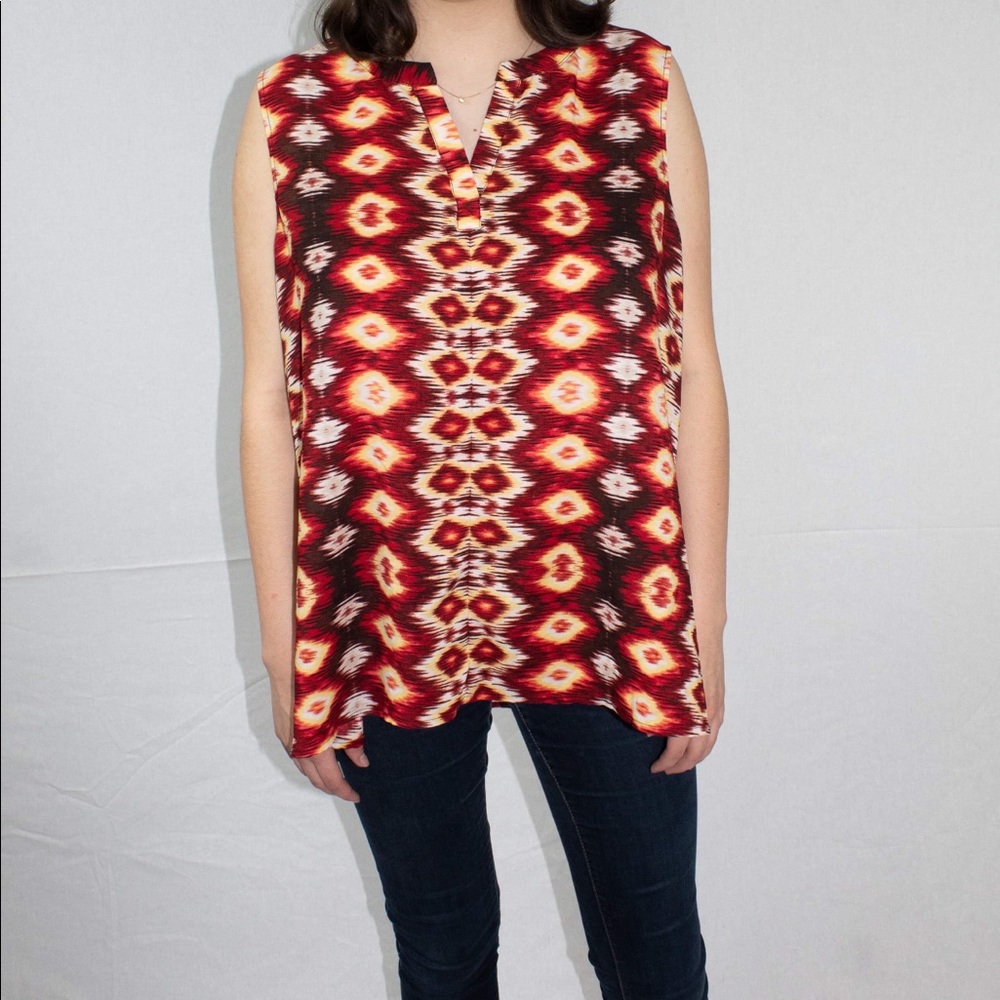 Rafaella Women's Sleeveless Multicolored